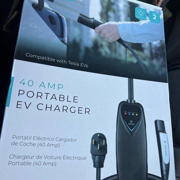 Lectron 40 Amp Portable EV Charger - Picture 1 of 2